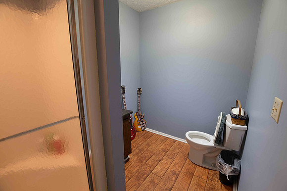 Basement bathroom