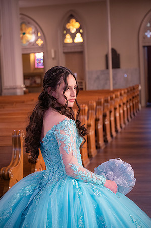 Quinceanera portrait